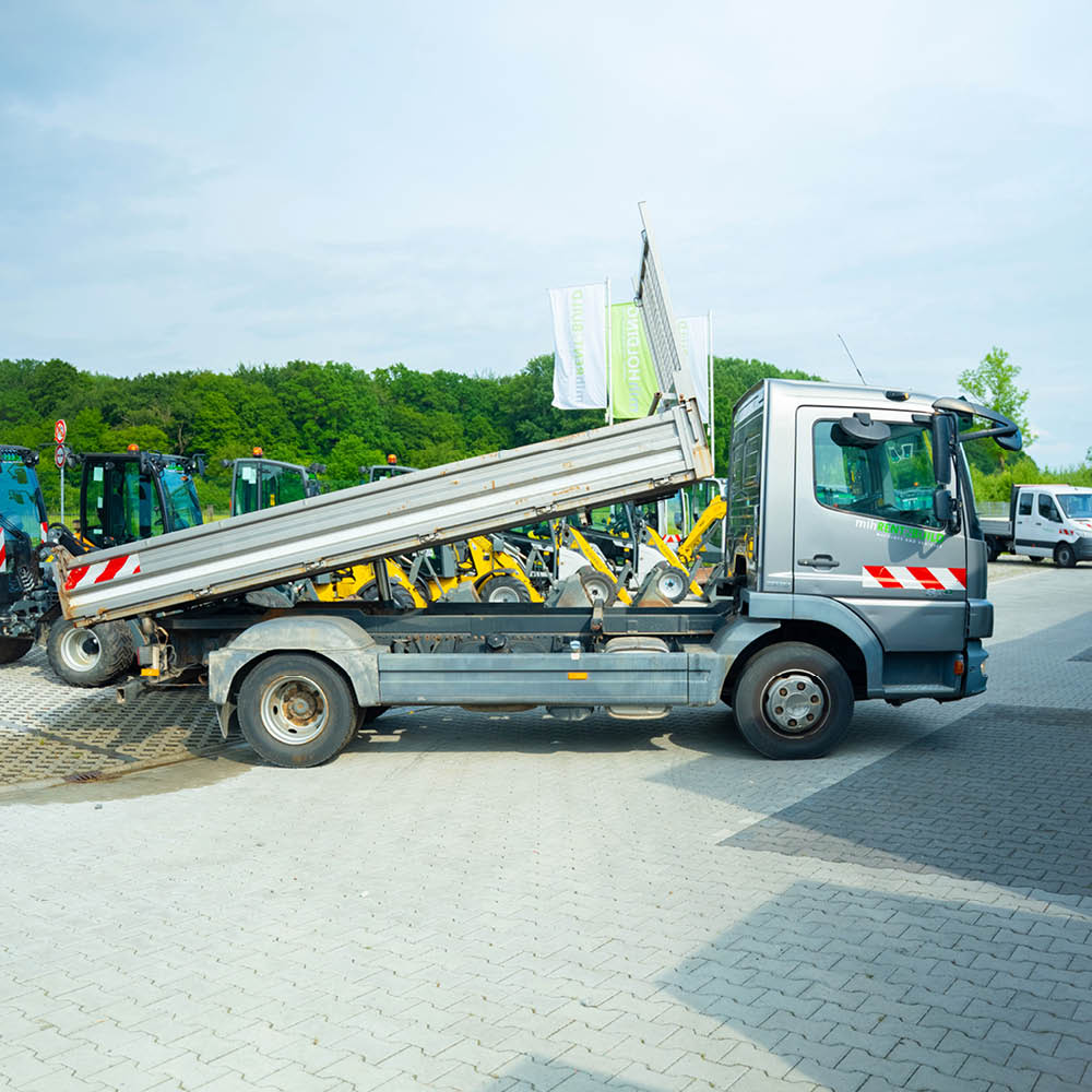 Mercedes-Benz Atego 818, Beifahrerseite