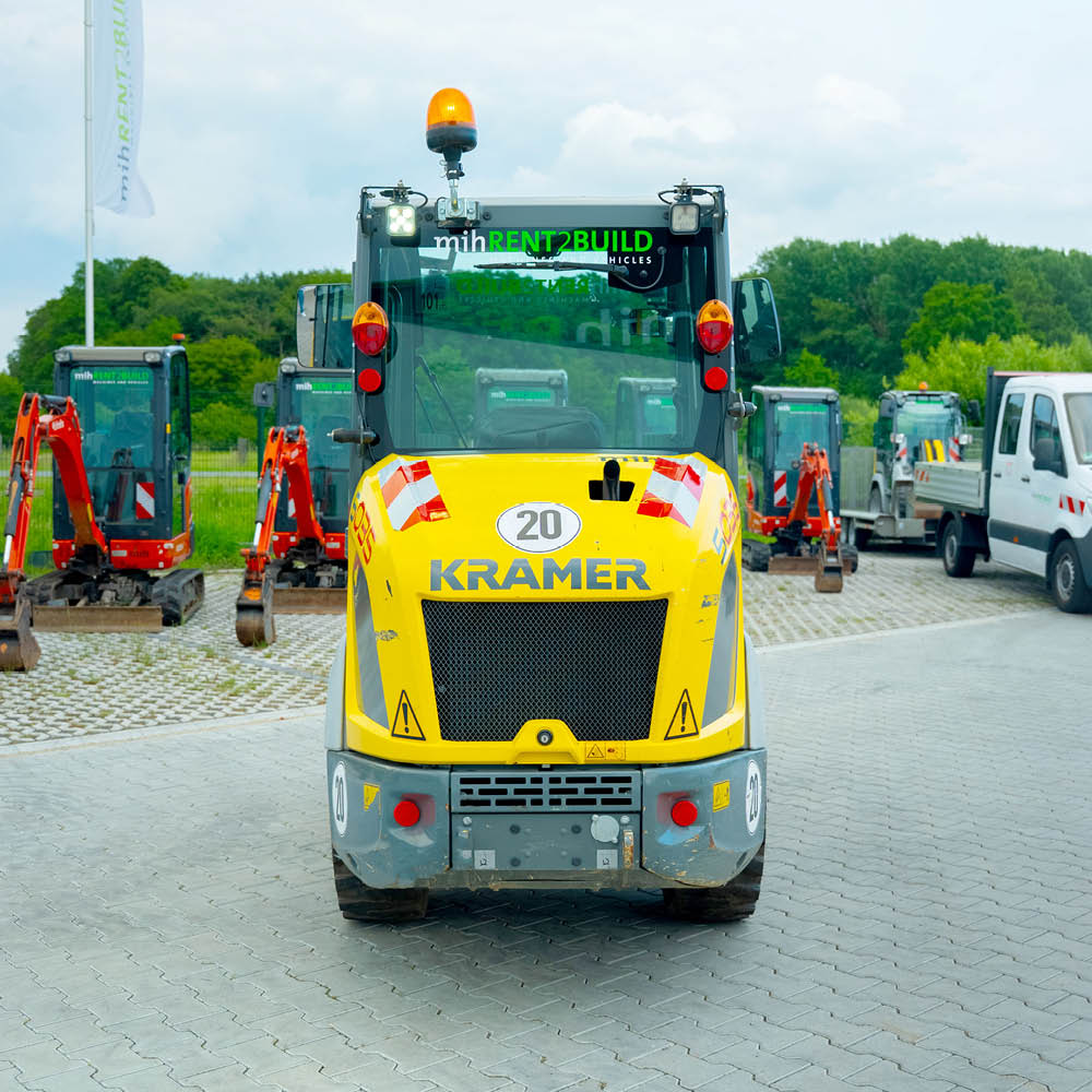 Radlader Kramer 5035, Ansicht von hinten