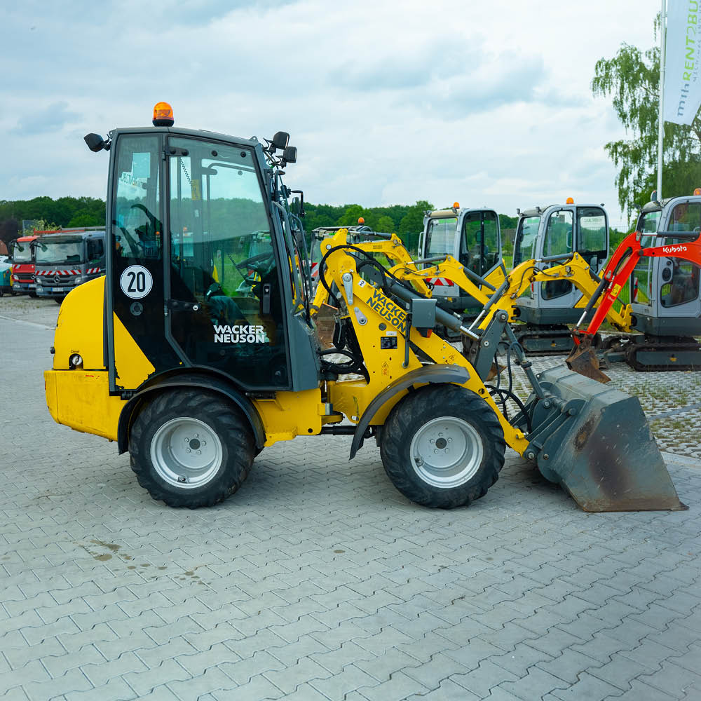 Radlader Wacker Neuson WL20, Seitenansicht von rechts