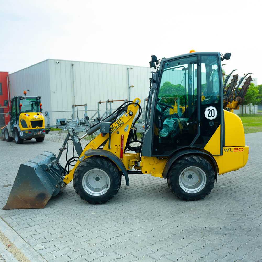 Radlader Wacker Neuson WL20, Seitenansicht von links