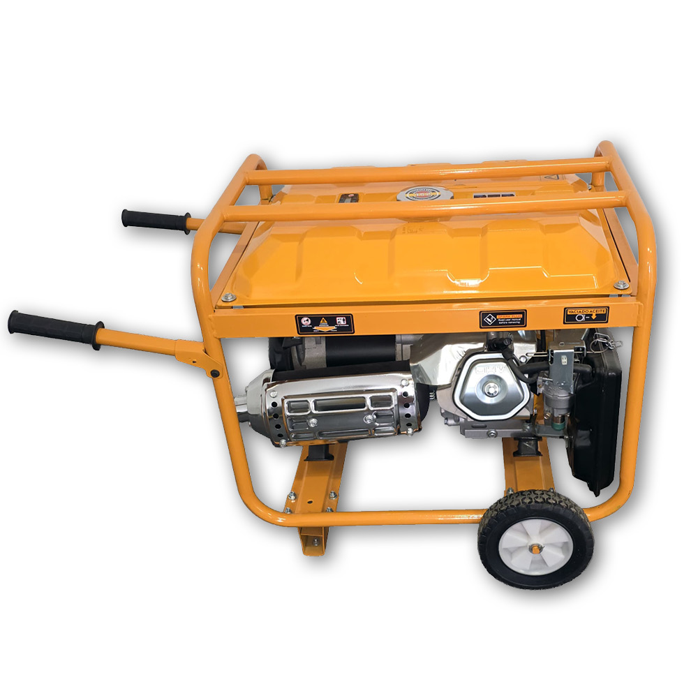 Stromerzeuger WEHAND SIZE-6500W, Seitenansicht