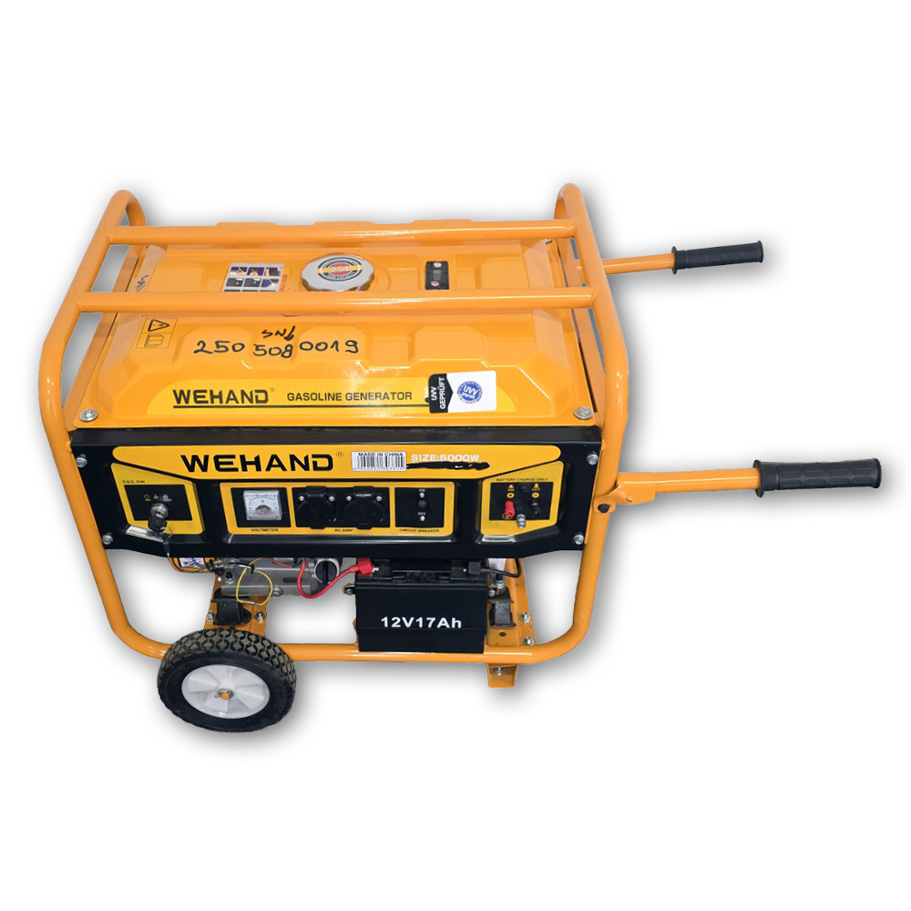 Stromerzeuger WEHAND SIZE-6500W, Seitenansicht