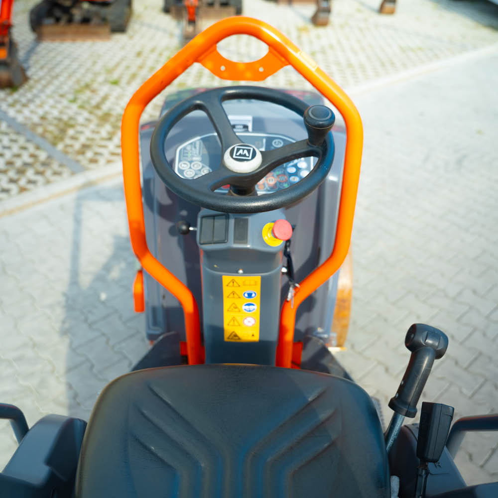 Tandemwalze HAMM HD 8, Ansicht von oben